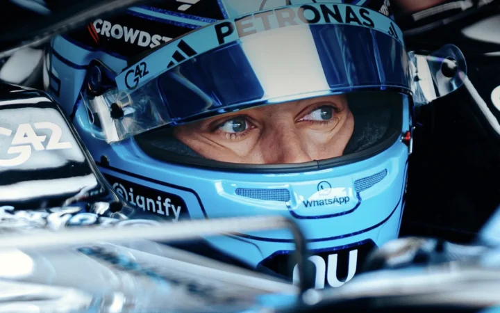 George Russell 2026 Barcelona-Catalunya GP FP1