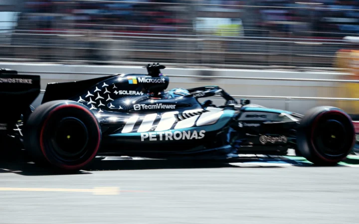 George Russell 2026 Barcelona-Catalunya GP Pole Position