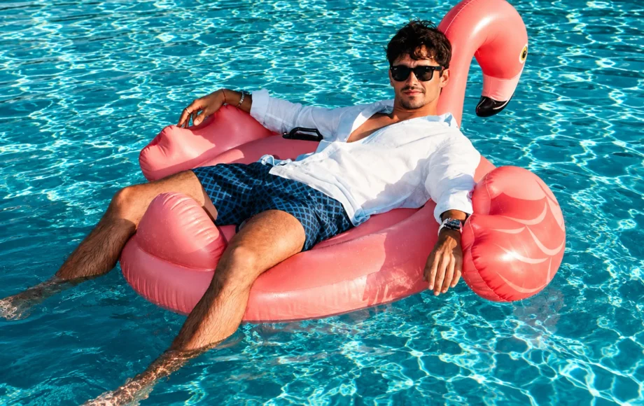Charles Leclerc Relaxing