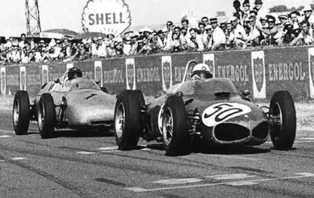 1961 French Grand Prix – Baghetti beat Gurney by 0.100 seconds