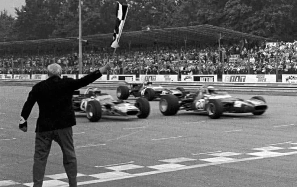1969 Italian Grand Prix – Stewart beat Rindt by 0.080 seconds