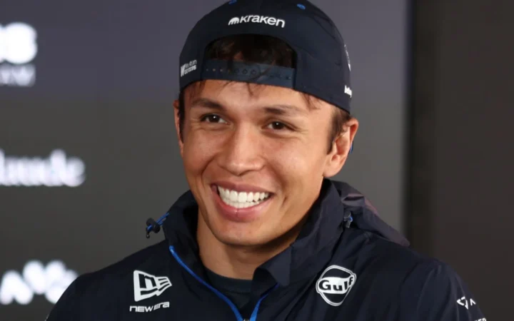 Alex Albon Williams F1 Driver