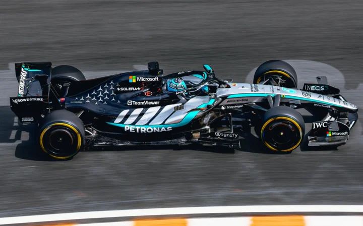 George Russell 2026 Dutch GP Sprint Pole