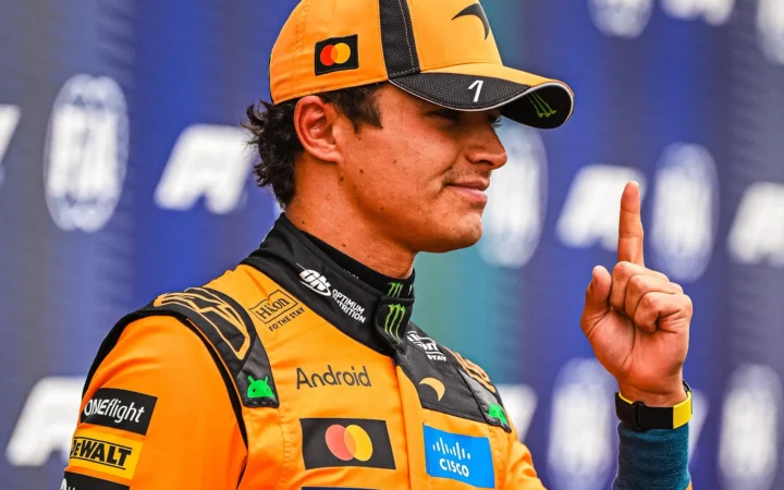 Lando Norris 2026 Dutch GP Qualifying Pole