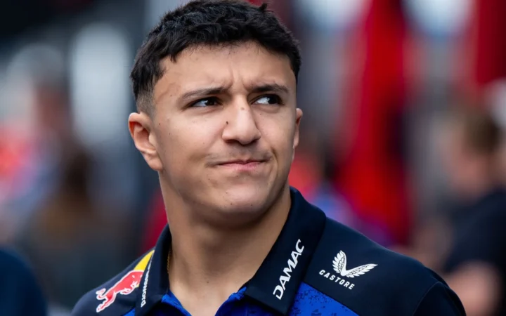 Red Bull driver Isack Hadjar