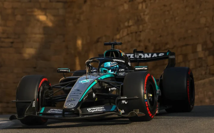 George Russell 2026 Azerbaijan GP Winner