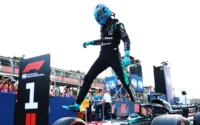 George Russell Pole in Baku