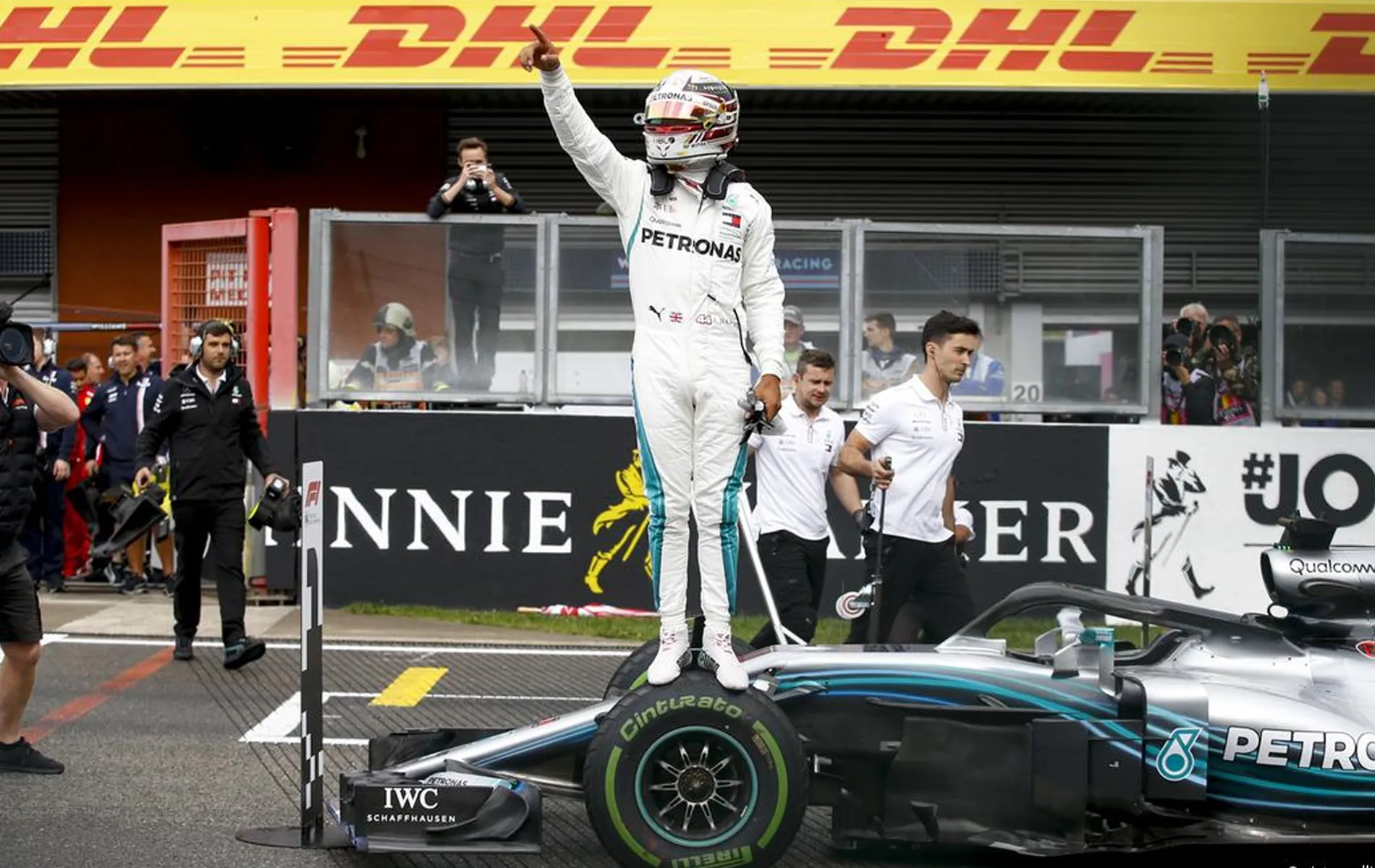 Lewis Hamilton, 2018 Belgian Grand Prix Pole