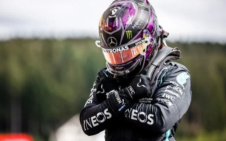 2020 Belgian Grand Prix Lewis Winner