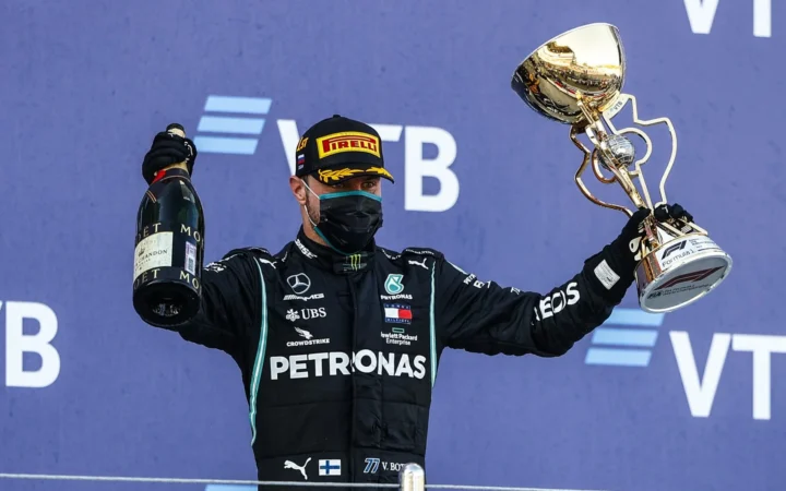 2020 Russian Grand Prix Bottas Wins