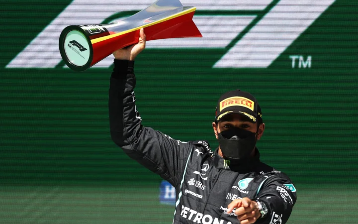 2021 Portuguese Grand Prix Hamilton Winner