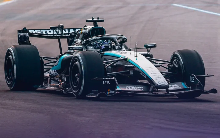 George Russell 2026 Singapore Grand Prix FP1