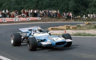 Jackie Stewart at the 1969 French Grand Prix