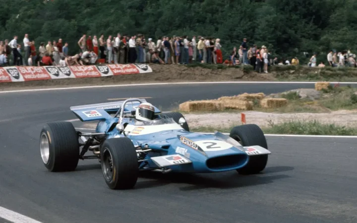 Jackie Stewart at the 1969 French Grand Prix