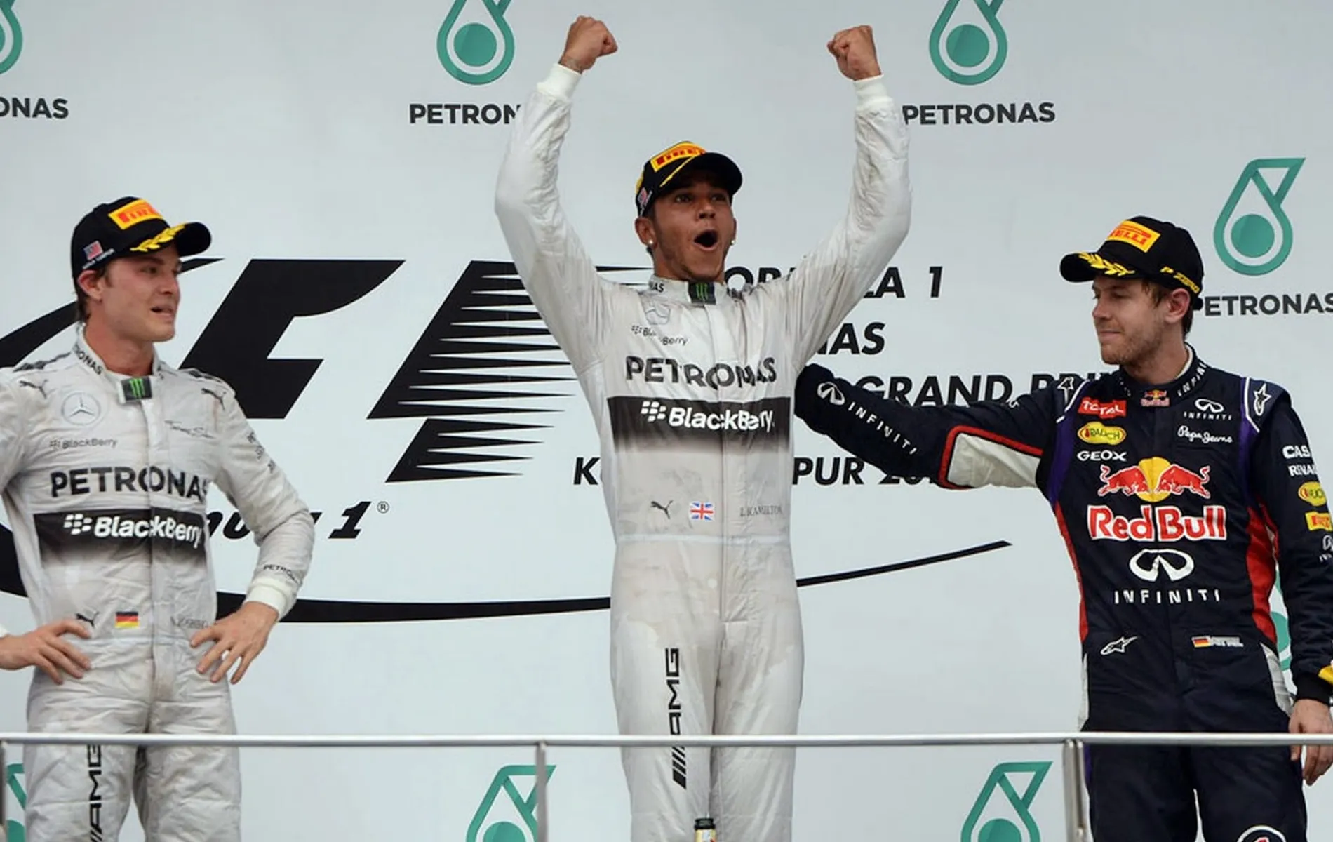 Lewis Hamilton 2014 Malaysian Grand Prix