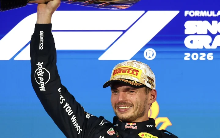 Max Verstappen 2026 Singapore Grand Prix Winner
