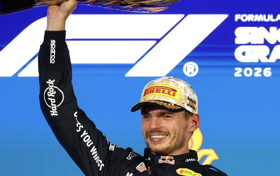 Max Verstappen 2026 Singapore Grand Prix Winner